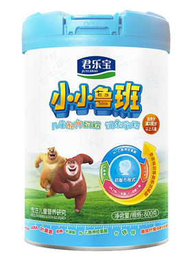 君乐宝小小鲁班4段儿童成长学生牛奶粉800g*1罐官方旗舰店正品