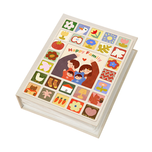 宝宝小相册本大容量家庭儿童成长记录影集相簿5寸6照片插页纪念册