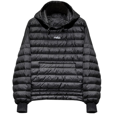 套头秋冬新款休闲风轻薄羽绒服