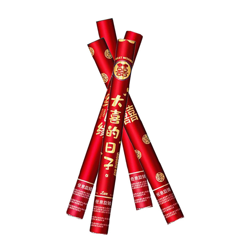 禮炮禮花筒花瓣手持禮花噴花筒喬遷開業(yè)手擰式訂婚結(jié)婚用品禮花炮