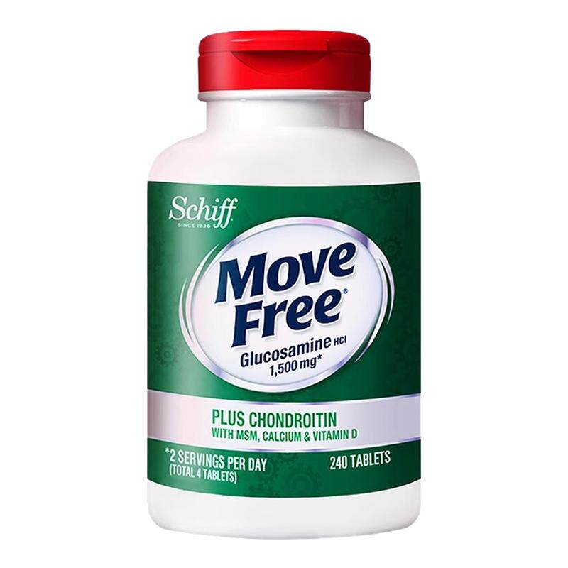MoveFree高钙氨糖维D3关节