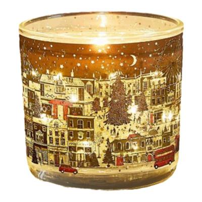 英国玛莎圣诞LED发光香薰蜡烛