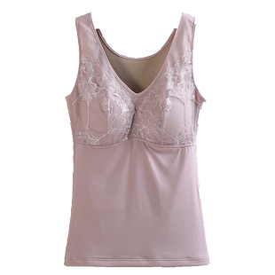 秋冬大码保暖女士内衣胖mm背心大罩杯薄款美体塑身衣长款打底上衣