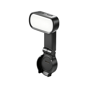 【原厂同款】适用DJI大疆pocket4补光灯运动相机便携式快拆触点供电磁吸补光灯vlog拍摄神器配件拍摄打光灯