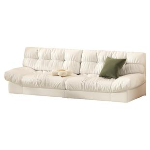 云朵沙发小户型现代简约布艺沙发客厅2024新款公寓沙发床出租房用