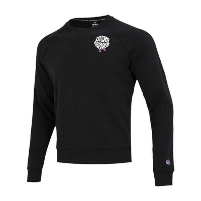 安德玛男士圆领运动卫衣