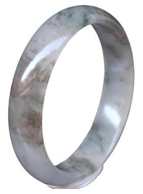 天然玉石桂林鸡血玉石手镯贵妃料上朗料62*16*7mm47g有铁离子