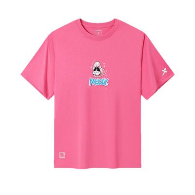 特步运动T恤女官方新款夏季透气半袖休闲百搭短袖975228010085