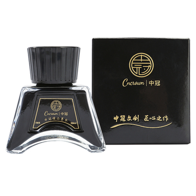 钢笔用通用墨水黑色红色蓝黑墨水非碳素不堵笔学生练字办公钢笔水