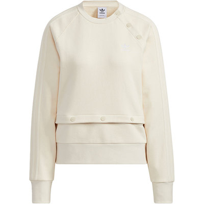 阿迪达斯三叶草休闲女子套头卫衣