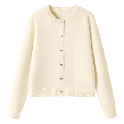 班尼路小香风宽松针织衫外套女