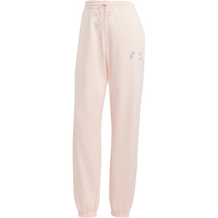 Adidas/阿迪达斯官方正品三叶草女子运动休闲束脚针织长裤 IP3765