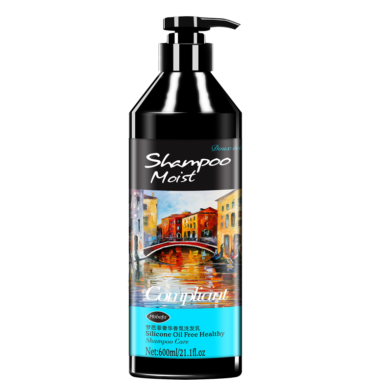 油画洗发水梦芭菲柔顺去屑控油