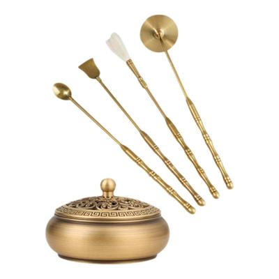 普云黄铜香道工具套装
