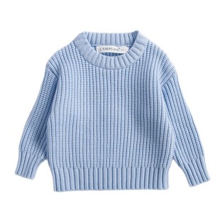 童装秋冬款宝宝毛衣婴儿针织衫男女童打底线衫保暖修身密实版柔软