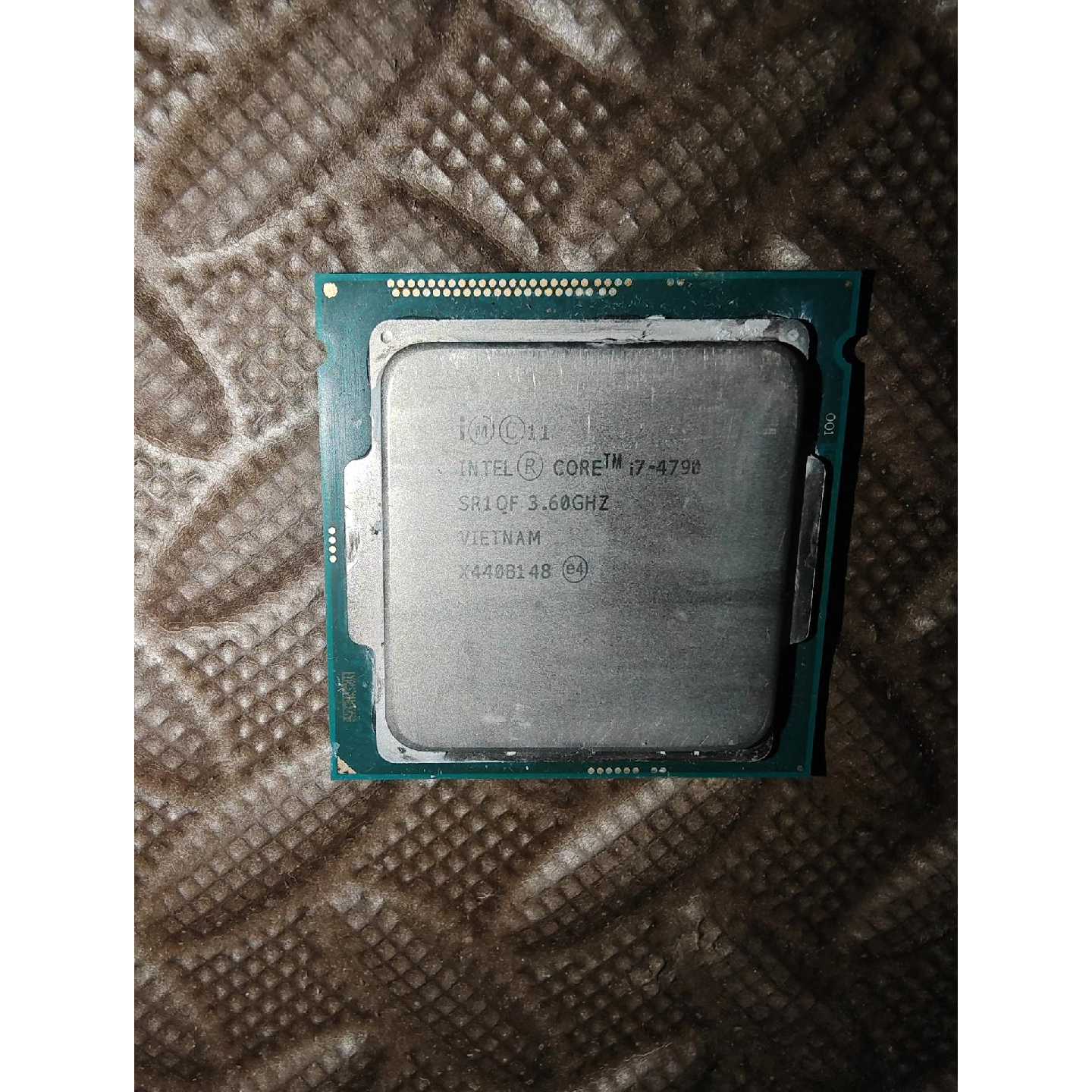 议价i74790CPU实物拍摄功能正常的需要直接拍维修图片