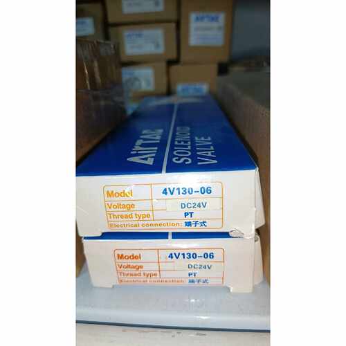 议价全新AirTAC亚德客电磁阀4V130C06DC24V电维修