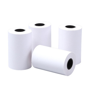 热敏纸57x35mm收银纸57 35po打印纸小卷纸58mm商超热敏打印机收银小票纸通用50卷/箱可定制印刷