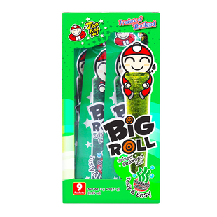 陈哲远代言TaoKaeNoi老板仔旗舰店泰国紫菜即食海苔卷bigroll27克