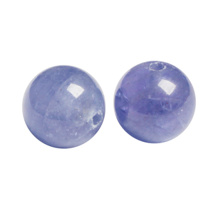 diy饰品配件 天然坦桑石散珠隔珠半成品 多宝手链彩宝配珠