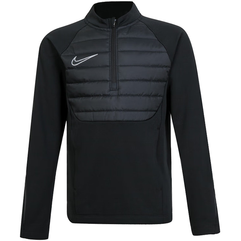 Nike/耐克正品新款大童夹棉半拉链长袖运动训练服FJ6181-010