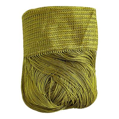 定制12针特密草绿色婚庆线帘