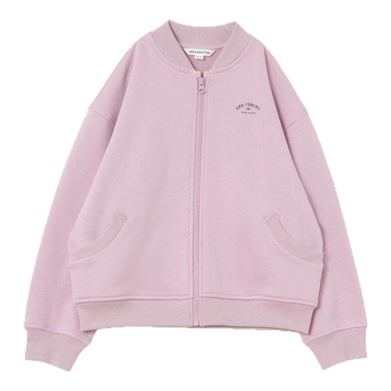 棉叔叔网球印花运动棒球服外套