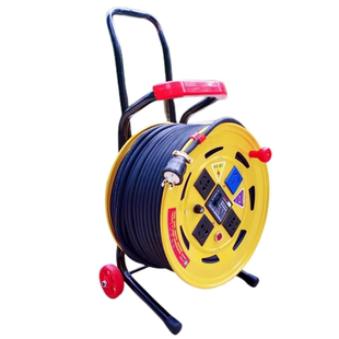 220V移动电缆盘电源延长接线盘拖线盘卷线轴绕线盘国标20/30/50米