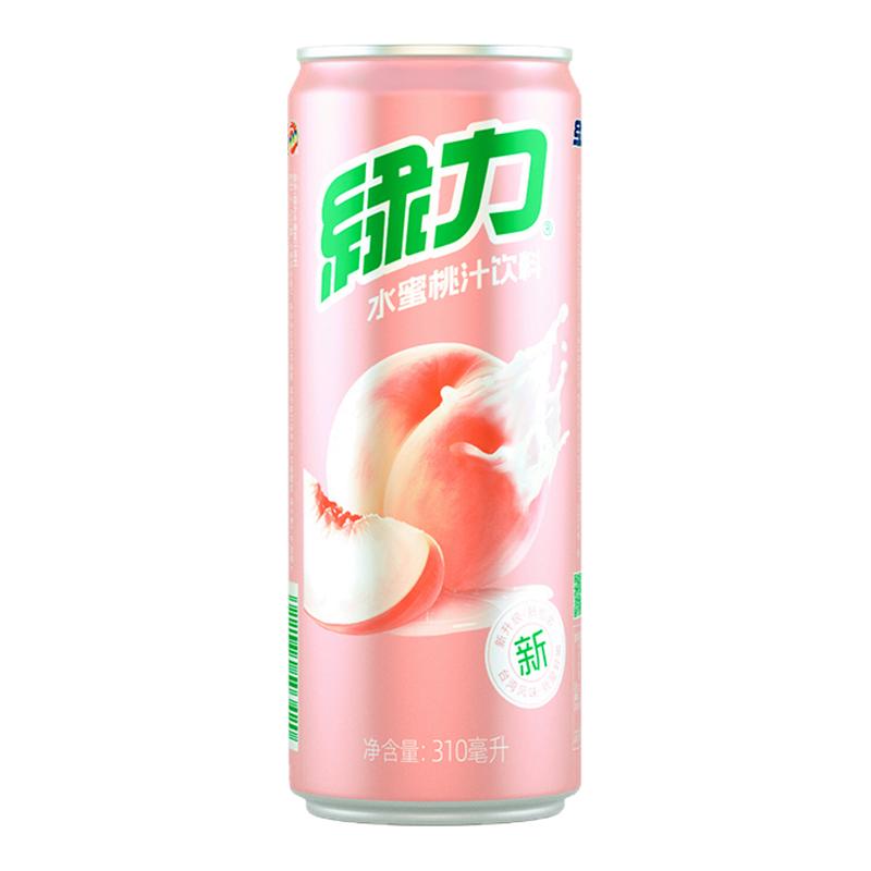 绿力水蜜桃汁饮料310ml*6罐装