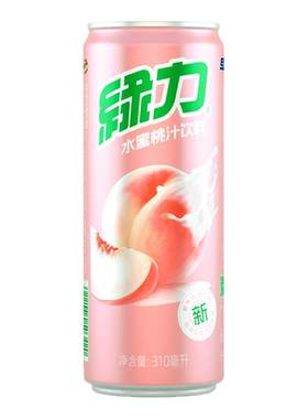 绿力水蜜桃汁饮料310ml*6罐装
