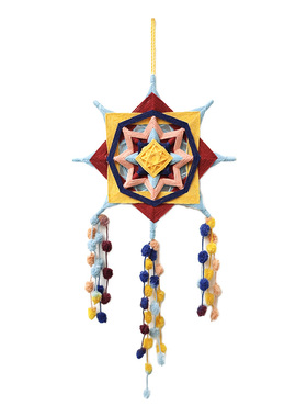 絮绕线曼达拉手工编织材料包