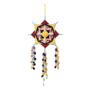 絮丨绕线曼达拉材料包手工毛线编织工艺挂饰礼物纤维设计课程制作