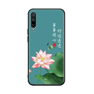 昊淘适用于荣耀play3手机壳ASK-AL00x硅胶软壳honorplay3全包钢化膜情侣艺术个性全包边软套卡通女潮
