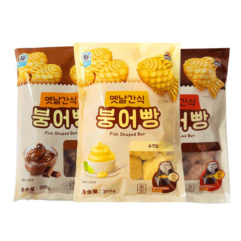 思潮大林鲷鱼烧鱼形饼半成品早餐