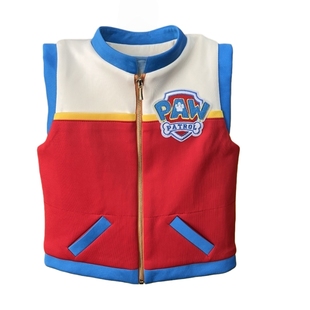 仙童堡儿童莱德队长cos演出服男童机车平衡车赛生日服装汪汪队服