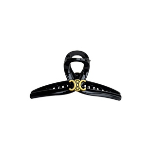 高级感黑色抓夹大号发量多女盘发鲨鱼夹后脑勺发夹子头饰2026新款