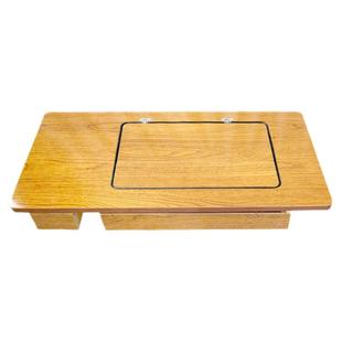 老式缝纫机台板面板通用配件实木上海蝴蝶飞人牌脚踏式家用台面板