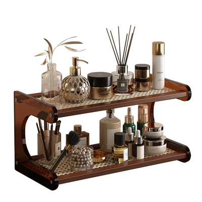 高透亚克力杯架多层收纳强悍承重