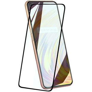 适用realme真我v15钢化膜realmev15全屏全覆盖realme v15手机保护贴膜全包防摔抗蓝光防指纹无白边oppo壳