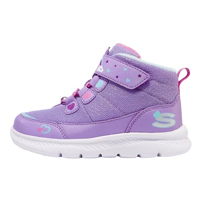Skechers斯凯奇冬季女小童独角兽雪地靴加绒棉鞋保暧靴子303020N