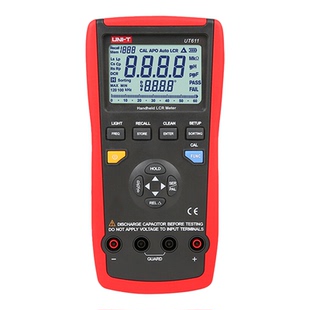 优利德UT611/UT612  手持式LCR数字电桥测试仪 电容电感表UT622E