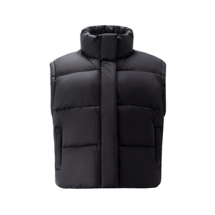 【韩国明星同款】佐丹奴背心外套女秋冬新款立领马甲棉服05375895