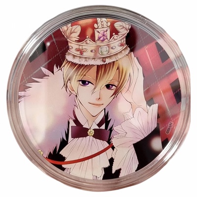 杯垫吧唧保护套壳圆形收藏盒硬币币圆盒纪念透明徽章保护盒展示盒