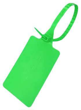 一次性塑料大号封条标签物流吊牌