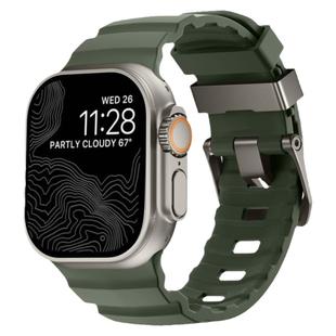适用AppleWatch Ultra3表带氟橡胶S11高拉力S10运动硅胶防水iwatch创意苹果9手表保护壳男女夏高级49/46/45mm