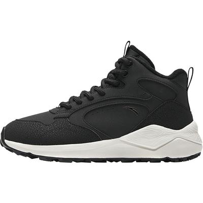 安踏踏洲加绒加厚保暖高帮棉鞋女