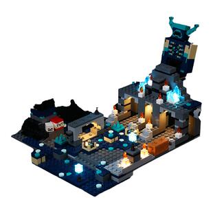 BrickBling适用乐高我的世界系列21246漆黑世界之战暗黑古城灯饰