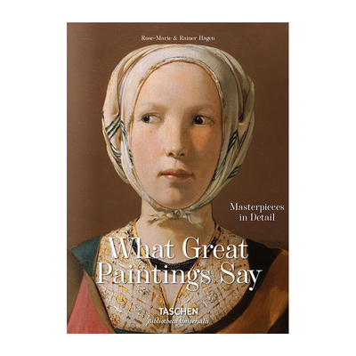 【现货】[TASCHEN出版]原版英文现货at Paintings Say100 Masterpieces100个大师作品细节绘画作品集 原版油画绘画图书籍