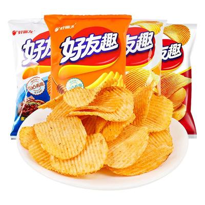 好丽友好友趣薯片韩国泡菜味