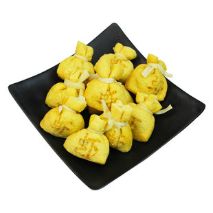 鲜虾福袋10个 四海煮物关东煮食材串鱼籽年糕糯米火锅商用玖嘉玖